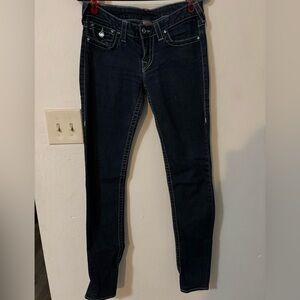 True Religion Dark Indigo Women's Skinny Jeans
